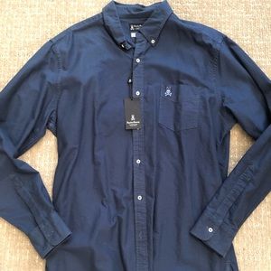 Psycho Bunny button down shirt XL NWT